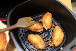 Air Fried Chicken Wings & French Fries recipe