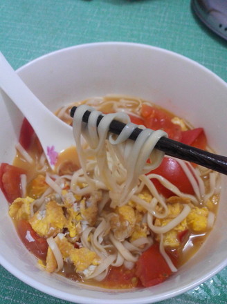 Tomato and Egg Noodles recipe