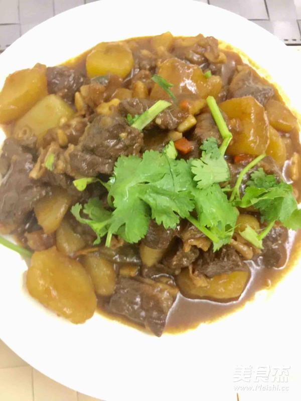 Beef Brisket Stewed Potatoes recipe