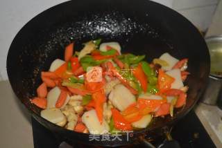 Beijing Style Fried Rice Cake recipe