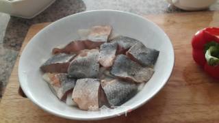 Steamed Fish with Dried Radish recipe