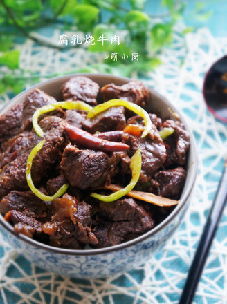 Beef with Fermented Bean Curd