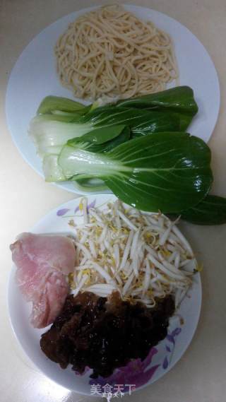 Assorted Fried Noodles recipe