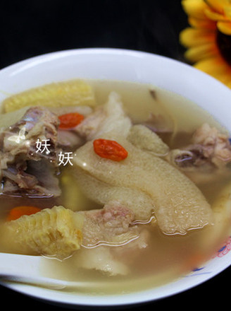Corn Scented Bamboo Sun Pork Rib Soup recipe