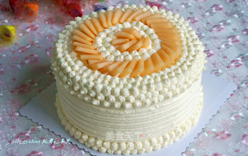 Cantaloupe Butter Cake recipe