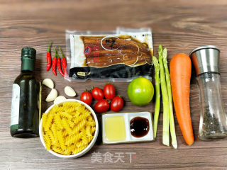Thai Style Eel Pasta recipe