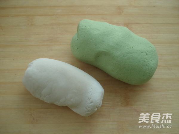 Jade Two-color Five-ren Glutinous Rice Balls recipe