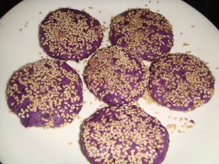 Purple Potato Coconut Cake recipe