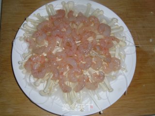 Home-cooked Fast Food-steamed Shrimp with Golden Needle Vermicelli recipe