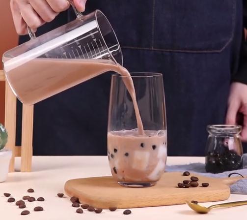 Cocoa Milk Tea with Snow Top recipe