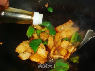 Green Pepper Twice Cooked Pork recipe
