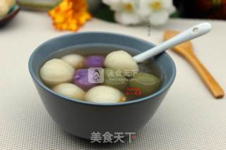 Three Flavor Glutinous Rice Balls recipe