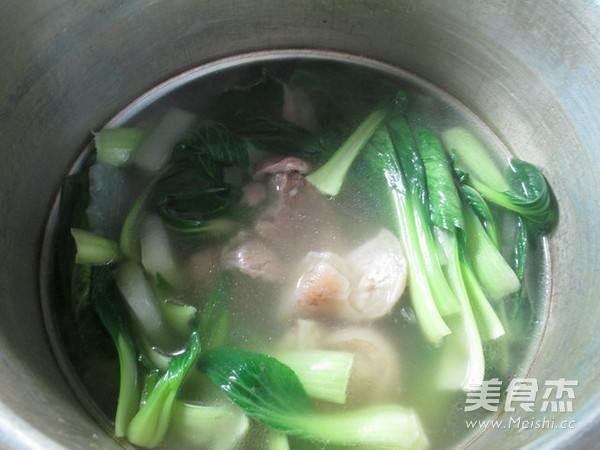 Green Vegetables and Winter Melon Soup recipe