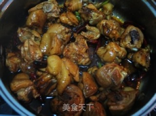 Good Luck and Good Fortune - Spicy Braised Chestnut Chicken recipe