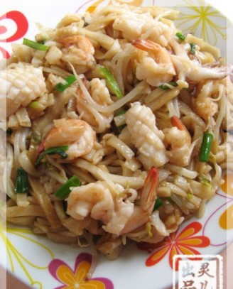 Seafood Fried Kway Teow recipe