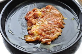 Cheesy Chestnut Grilled Chicken recipe