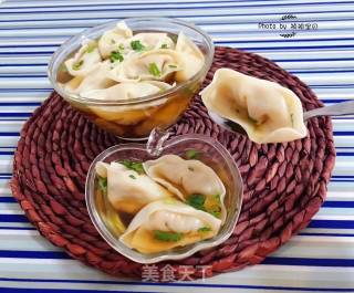 Meat Wontons with Onion recipe