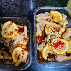Net Red Lemon Passion Fruit Chicken Feet recipe