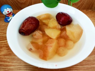 Jujube, Longan, Apple Water recipe