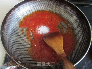 Eggplant Strips in Tomato Sauce recipe