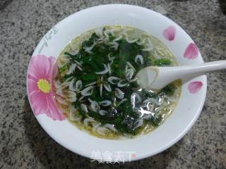 Dried Shrimp Skin and Cabbage Soup recipe