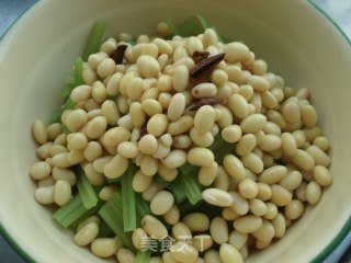 Soybeans Mixed with Parsley recipe