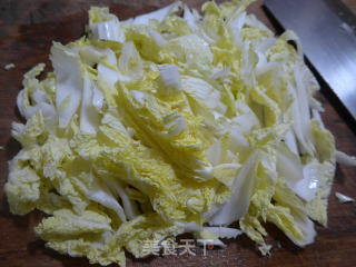 Fried Baby Cabbage with Pork and Onion recipe