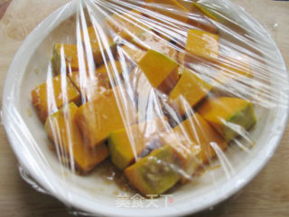 Braised Pumpkin in Oyster Sauce recipe