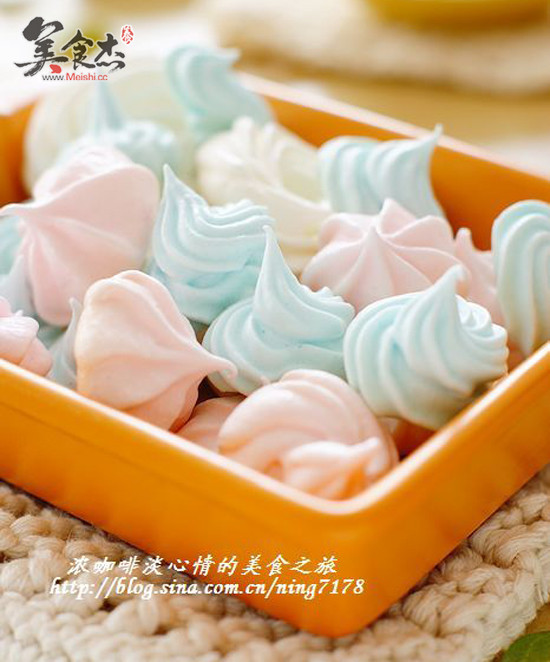 Colored Meringue recipe