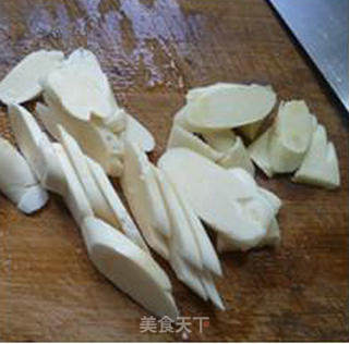 Fried Double Bamboo Shoots recipe