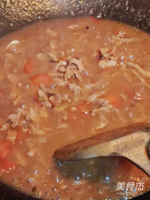 Private Lamb Noodle Fish Soup recipe