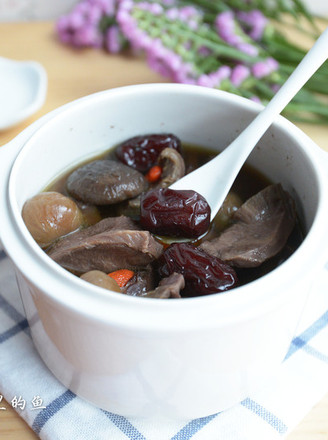 Stewed Pig Heart with Red Dates and Longan recipe