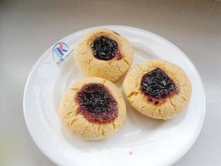 Blueberry Jam Cookies recipe