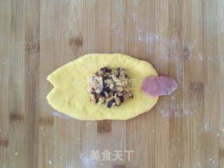 #新良首第届烤大赛#mengmeng Dog Pumpkin Bread recipe