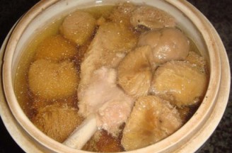 Hericium Lean Meat Soup recipe