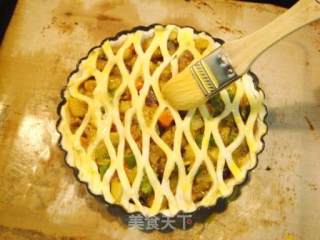 Lattice Curry Assorted Vegetable Pie recipe