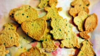 Chives Sesame Soda Crackers recipe