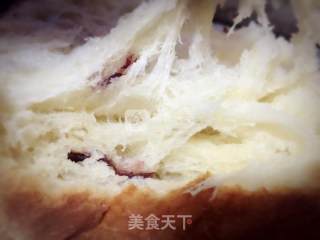 #aca婚纱明星大赛#cranberry Milk Toast ~ Bread Machine + Oven Simple and Comprehensive Method recipe