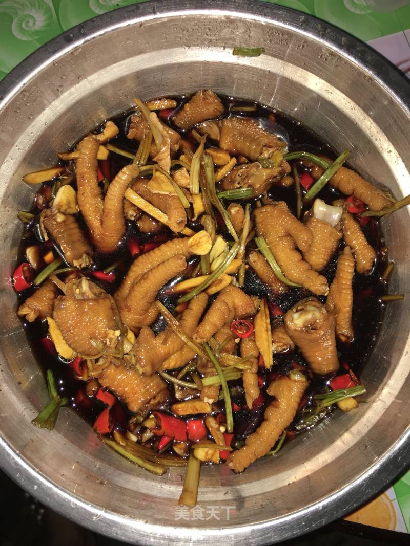 Soaked Chicken Feet recipe