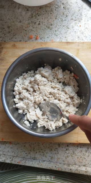 Vegetarian Fried Carrot and Lotus Root Meatballs recipe