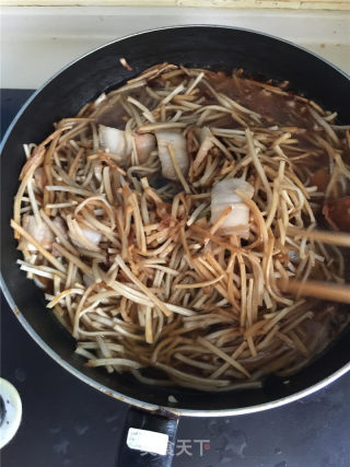 Gourd Noodles Dry Stewed Vermicelli recipe