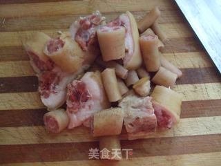 Pig Tail Stewed Dried Radish recipe