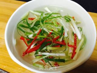 Scallion Pen Tube Fish recipe