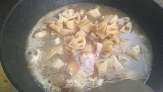 Stewed Beef Brisket with Lotus Root recipe