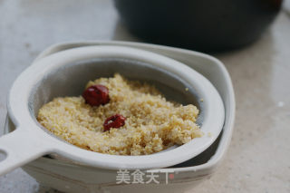 Osmanthus Double Rice and Red Date Congee recipe