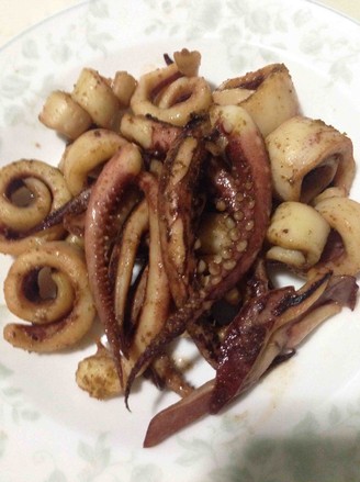 Grilled Squid with Cumin recipe