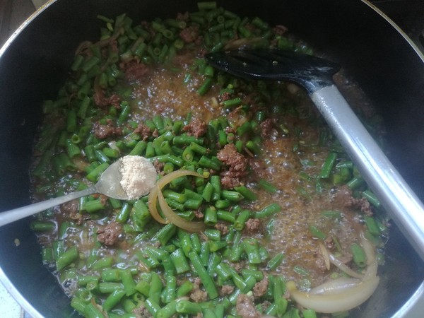 Stir-fried Beans with Minced Beef, Simple and Super Easy to Eat, Rich in Nutrition recipe