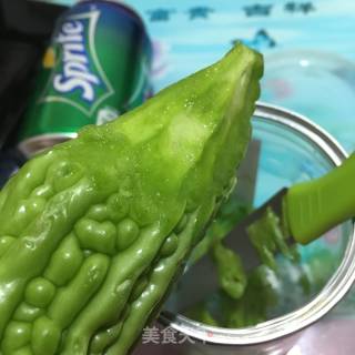 Sprite Soaked Bitter Gourd Water recipe