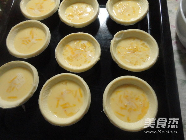 Lime Egg Tart recipe