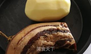 Steamed Potatoes with Bacon recipe